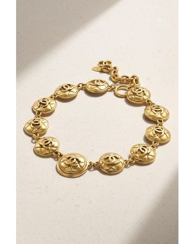 Chanel Gold-plated Necklace - Metallic