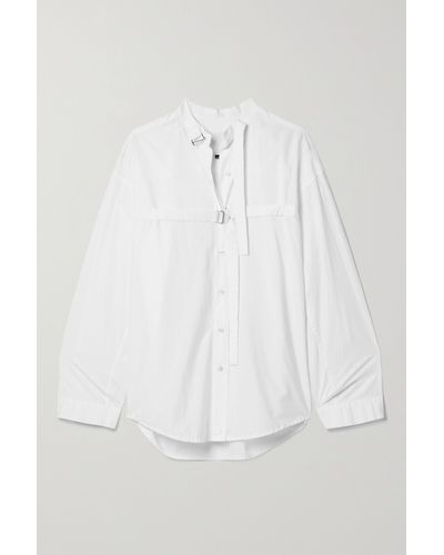 R13 Cotton-poplin Shirt - White