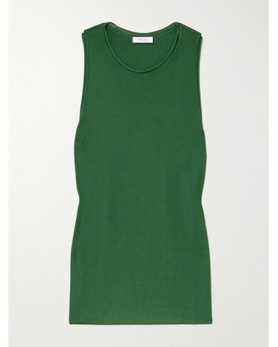 Ferragamo Knitted Tank - Green