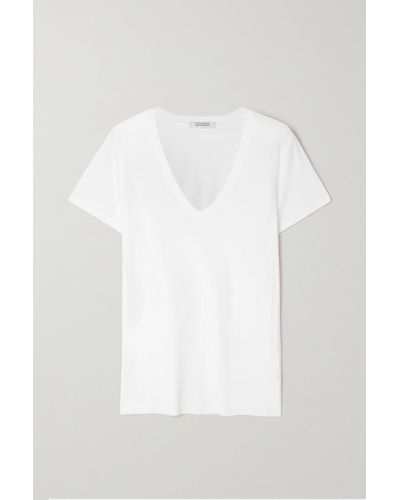 Nili Lotan Carol T-shirt Aus Baumwoll-jersey - Weiß