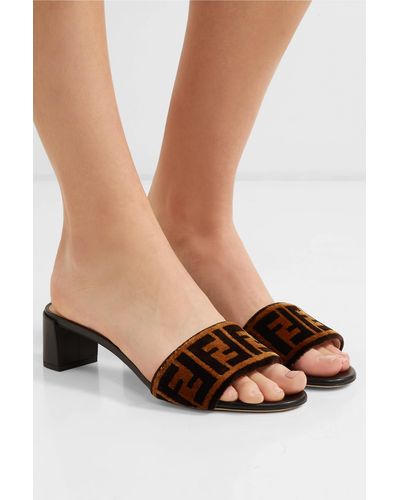 Fendi Mule shoes for Women Online Sale up to 33 off Lyst Canada