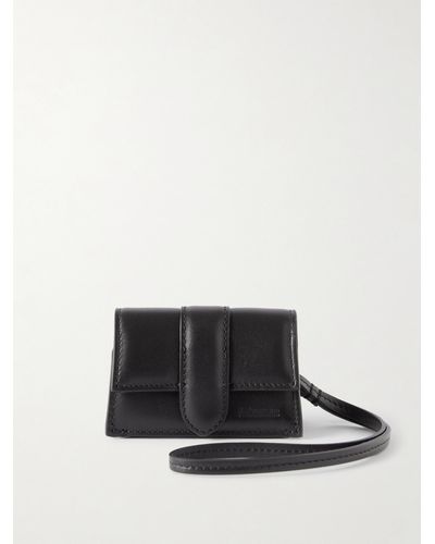 Jacquemus Le Porte Bambino Leather Clutch - Black