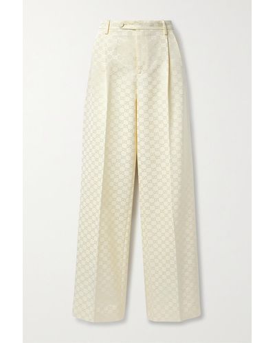 Womens Gucci Trousers  Flare Trousers  Harrods UK