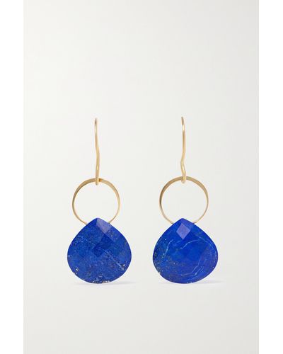 Melissa Joy Manning 14-karat Recycled Gold Lapis Lazuli Earrings - Blue