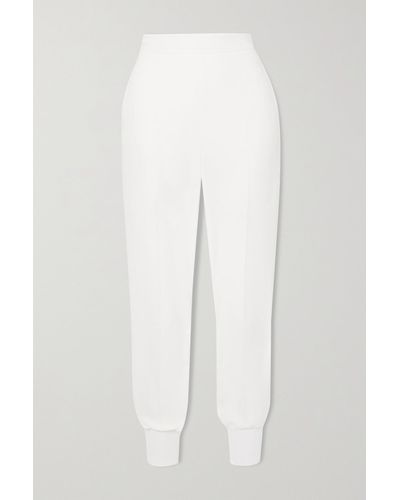 Stella McCartney + Net Sustain Julia Jogginghose Aus Stretch-cady - Weiß