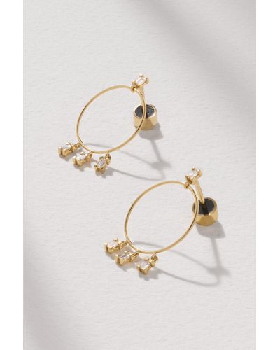 Ileana Makri 18-karat Gold Diamond Earrings - Natural