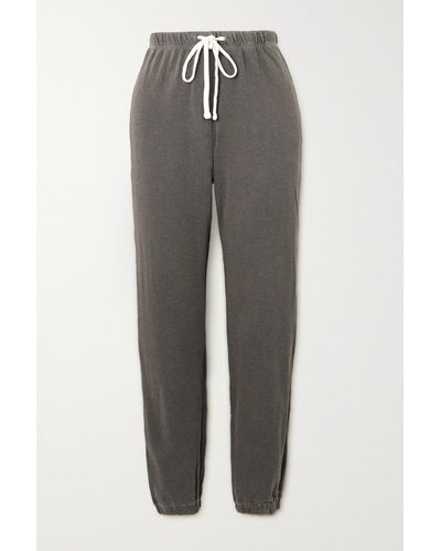James Perse Cotton Track Pants - Grey