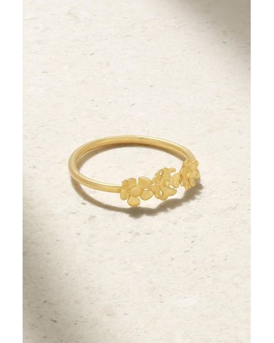 Pippa Small 18-karat Gold Ring - Natural