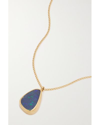 Melissa Joy Manning 14-karat Recycled Gold Opal Necklace - White
