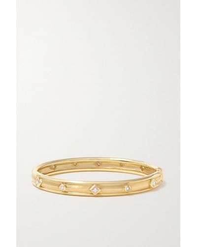 David Yurman Modern Renaissance 18-karat Gold Diamond Bracelet - Metallic