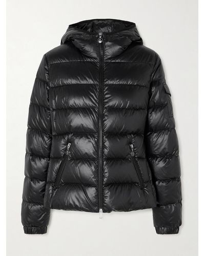 Moncler Avoce Hooded Quilted Shell Down Jacket in Natural | Lyst UK