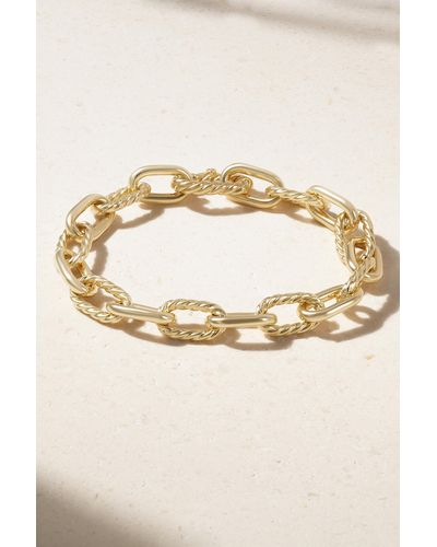 David Yurman Dy Madison 18-karat Gold Bracelet - Natural