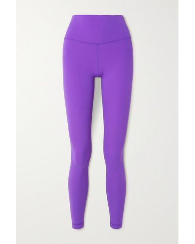 Lululemon align crop leggings size 6 21” purple , Women's Fashion