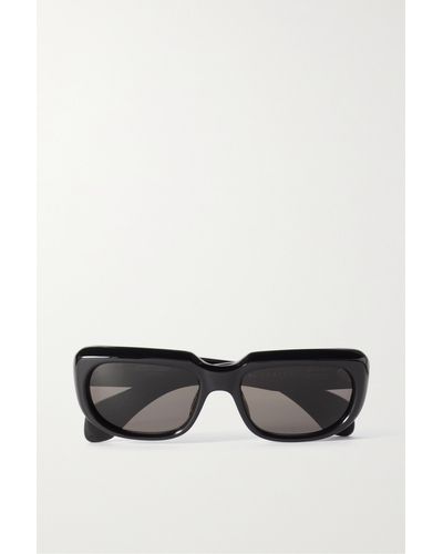 Jacques Marie Mage Sartet Square-frame Acetate Sunglasses - Black