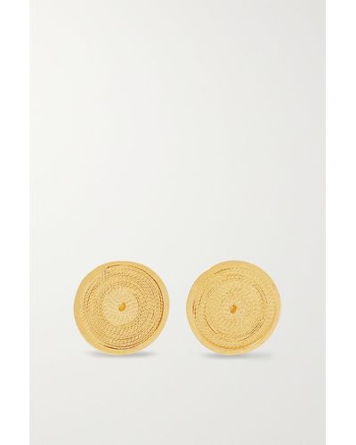 Pippa Small 18-karat Gold Earrings - Metallic