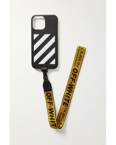 Off-White c/o Virgil Abloh Blinder Printed Pvc Iphone 13 Max Case - White