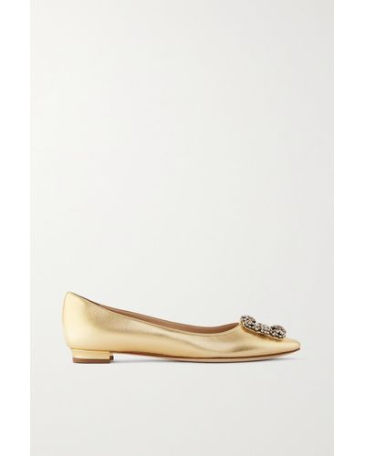 manolo blahnik bridal flats