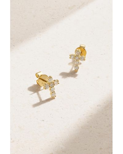 Anita Ko 18-karat Gold Diamond Earrings - Natural
