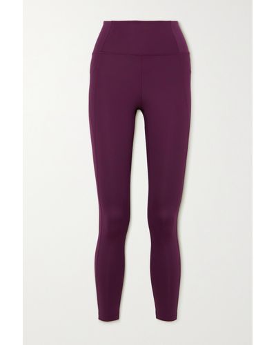 + NET SUSTAIN ribbed stretch recycled leggings