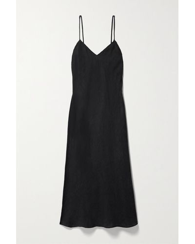 Mara Hoffman + Net Sustain Zoya Hemp Midi Dress - Black