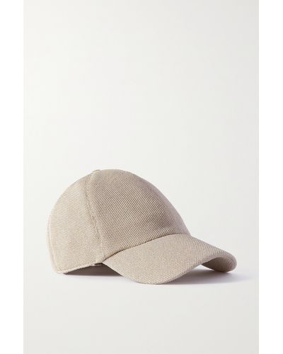 The Row Caspian Cashmere Baseball Cap in Black | Lyst Australia