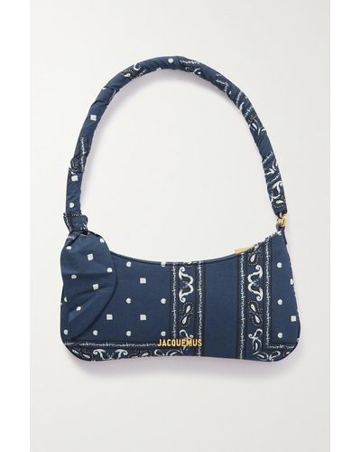 Jacquemus TASCHEN LE BISOU BANDANA - Blau