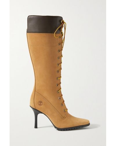 Women's Timberland Heel and high heel boots from $145 | Lyst