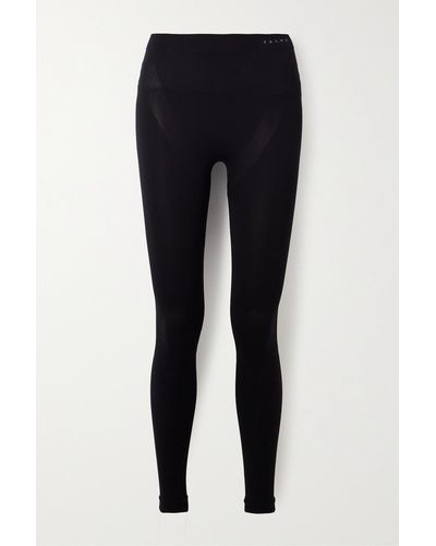 Womens Falke black Elegant Shine Leggings | Harrods UK