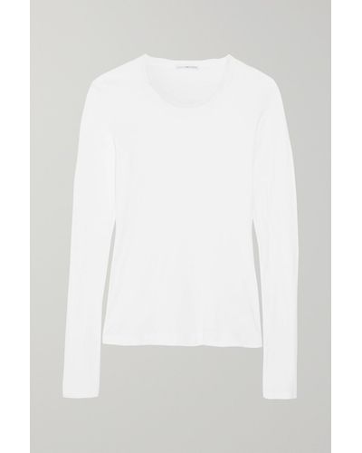 James Perse Slub Cotton Top - White