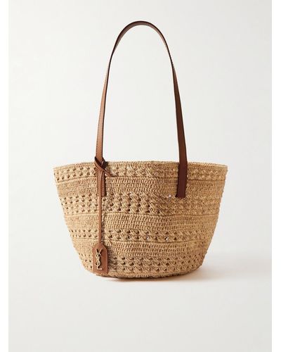 Women's Saint Laurent Beach bag tote and straw bags | Lyst UK