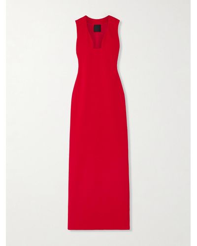 Givenchy Robe Du Soir En Crêpe - Rouge