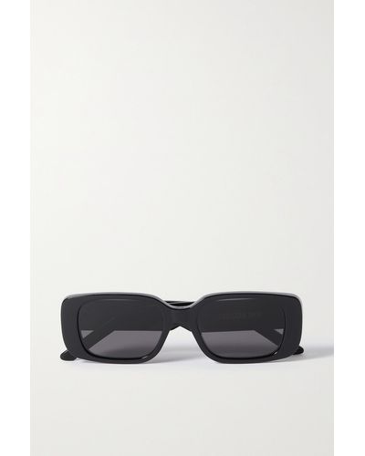 Dior Wildior S2u Sonnenbrille Mit Eckigem Rahmen Aus Azetat - Schwarz