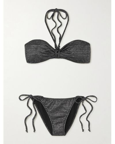 Lisa Maree black crochet bikini
