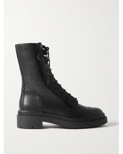 Jimmy Choo Nari Leather Boots - Black