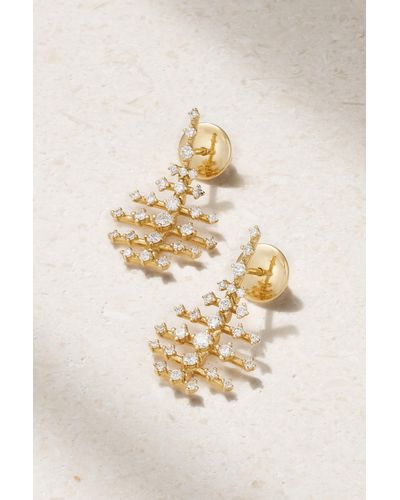 Fernando Jorge Disco Mini Ohrringe Aus 18 Karat Gold Mit Diamanten - Natur