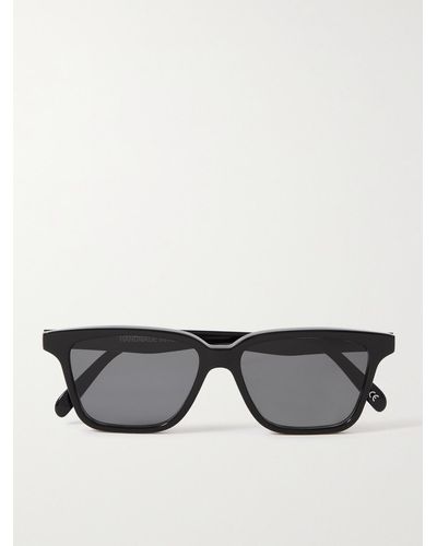Totême The Squares Square-frame Acetate Sunglasses - Black