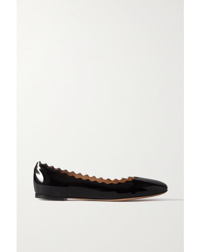 Chloé Lauren Ballet Flat - Black