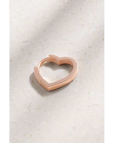 Repossi Antifer Heart Small 18-karat Rose Gold Single Earring - Natural