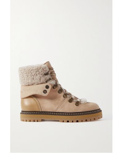 See By Chloé Eileen Ankle Boot - Natural