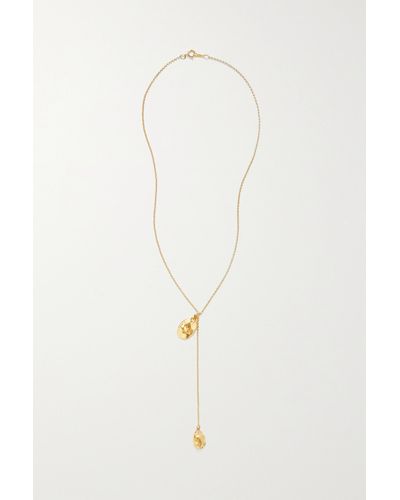 Alighieri + Net Sustain The Lunar Rocks Gold-plated Necklace - Metallic