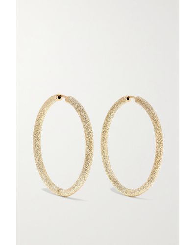 Carolina Bucci Florentine 18-karat Gold Hoop Earrings - Metallic