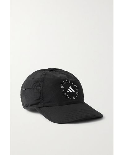 adidas By Stella McCartney Printed Recycled-shell Baseball Cap - Black