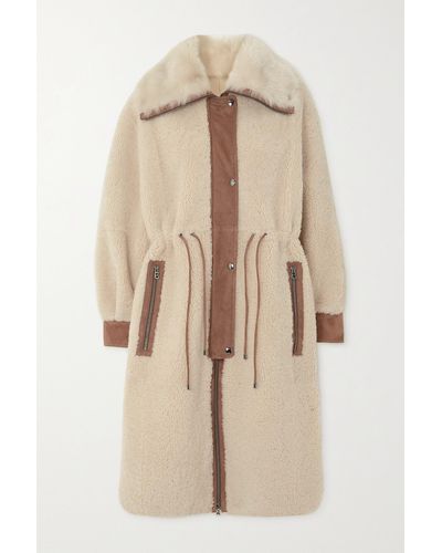 Bogner Gritt Shearling Coat - Natural