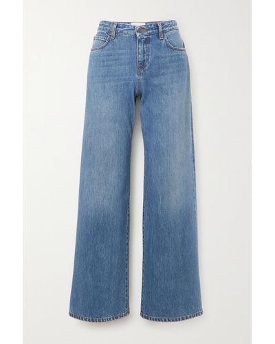 The Row Eglitta Mid-rise Straight-leg Jeans - Blue