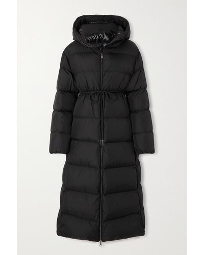 Moncler Manteau doudoune Bondree a capuche - Noir