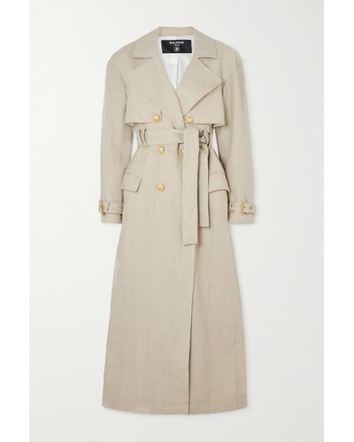 Balmain Raincoats and trench coats for Women | Online Sale up to 69% off |  Lyst