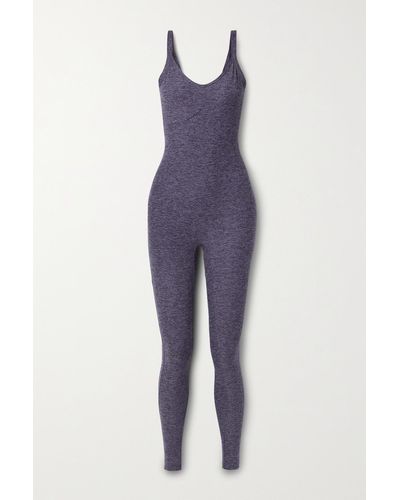 Year Of Ours Jen Jumpsuit Aus Stretch-material - Blau