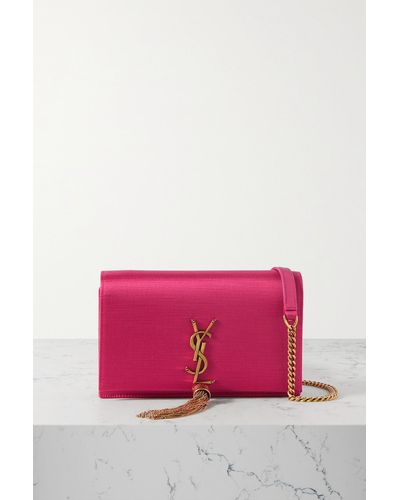 Pink Saint Laurent Crossbody bags and purses for Women | Lyst