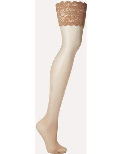 Wolford Satin Touch 20 Denier Stay-up Stockings - Multicolour