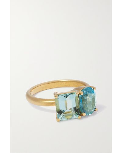 Irene Neuwirth Gemmy Gem 18-karat Gold Tourmaline Ring - Blue